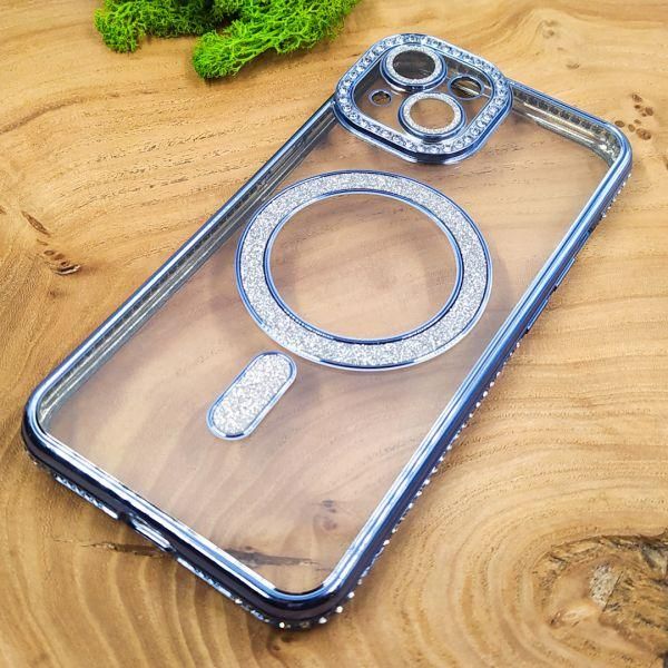 Чохол Hoco Diamond case with MagSafe для iPhone 14 Light Blue
