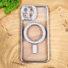 Чохол Hoco Diamond case with MagSafe для iPhone 15 Sliver
