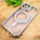 Чохол Hoco Diamond case with MagSafe для iPhone 15 Sliver