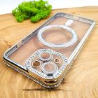 Чохол Hoco Diamond case with MagSafe для iPhone 15 Sliver