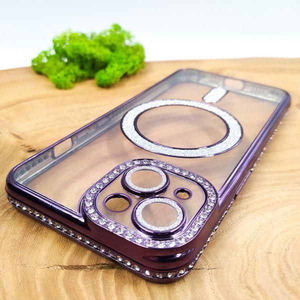 Чохол Hoco Diamond case with MagSafe для iPhone 13 Dark Purple