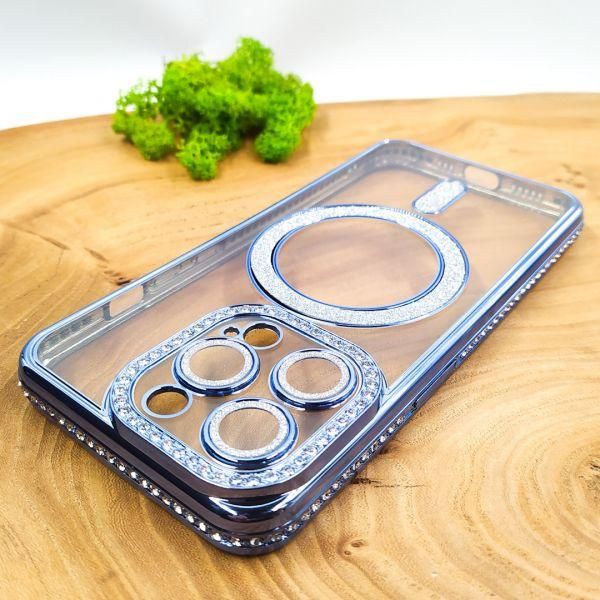 Чохол Hoco Diamond case with MagSafe для iPhone 13 Pro Light Blue