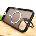 Чохол Baseus Smoke case Magsafe with Metal Stand для iPhone 11 Black