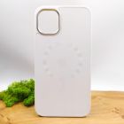 Скляний матовий чохол з MagSafe для iPhone 11 White