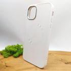 Скляний матовий чохол з MagSafe для iPhone 11 White