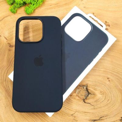 Чохол  Silicone Case with MagSafe для iPhone 15 Pro Black