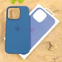 Чохол  Silicone Case with MagSafe для iPhone 15 Pro Max Storm Blue
