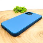 Матовий скляний чохол Glass case для iPhone 12 Pro Max Pacific Blue