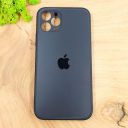 Матовий скляний чохол Glass case для iPhone 12 Pro Max Graphite