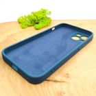 Матовий скляний чохол Glass case для iPhone 14 Pacific Blue(зас.тов.)