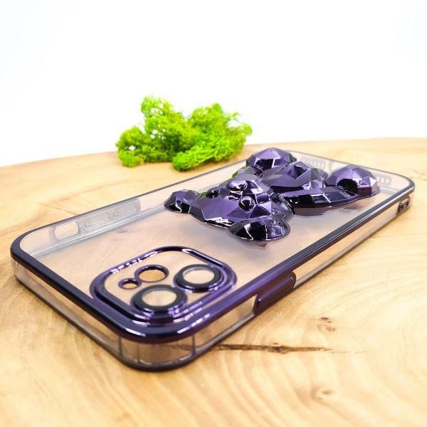 Чохол Perfomance Bear Case iPhone 12 Dark Purple(зас.тов.)