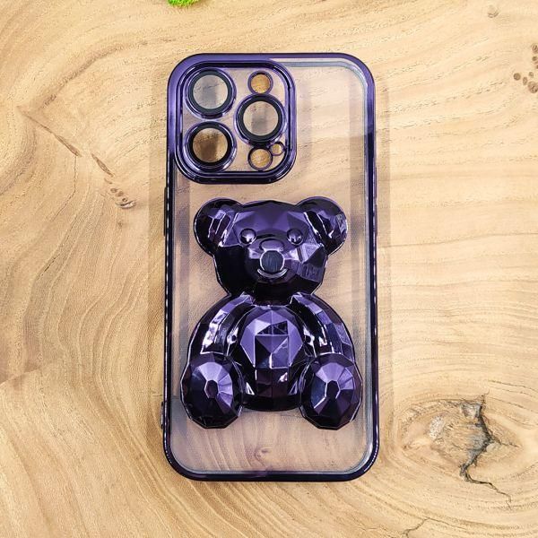 Чохол Perfomance Bear Case iPhone 14 Pro Dark Purple(зас.тов.)