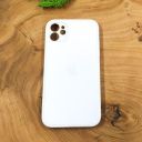 Матовий скляний чохол Glass case для iPhone 11 White