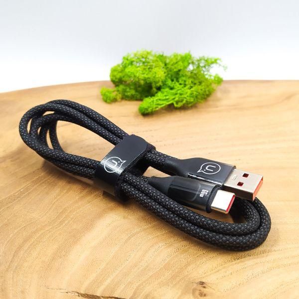 Кабель Usams US-SJ636 USB Type-A - USB Type-C 6A 66W