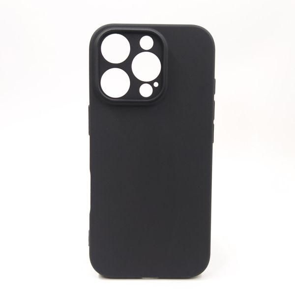 Силіконовий чохол Simin Style iPhone 16 Pro Max Black