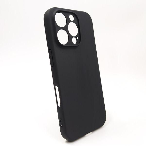 Силіконовий чохол Simin Style iPhone 16 Pro Max Black