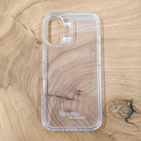 Чохол Baseus Simple Clear case для iPhone 16 White