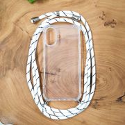 Чохол зі шнурком HOCO Crossbody case для iPhone 16 White