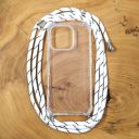 Чохол зі шнурком HOCO Crossbody case для iPhone 16 Pro White