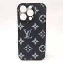 Шкіряний чохол Louis Vuitton leather case для iPhone 16 Pro Max Black