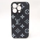 Шкіряний чохол Louis Vuitton leather case для iPhone 16 Pro Black(зас.тов.)