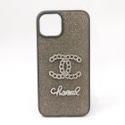 Чохол Diamond logo Chanel для iPhone 14