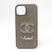 Чохол Diamond logo Chanel для iPhone 14