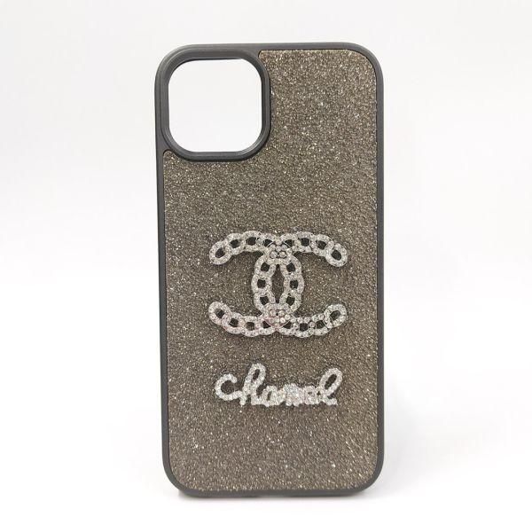 Чохол Diamond logo Chanel для iPhone 14