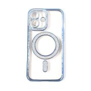 Чохол Hoco Diamond case with MagSafe для iPhone 16 Light Blue
