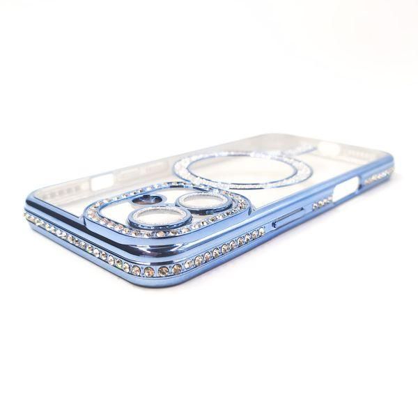 Чохол Hoco Diamond case with MagSafe для iPhone 16 Light Blue