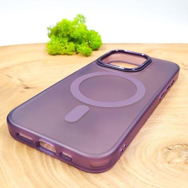 Чохол Baseus Smoke case Matte with MagSafe для iPhone 14 Pro Max Purple