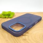 Чохол Baseus Smoke case Matte with MagSafe для iPhone 16 Pacific Blue