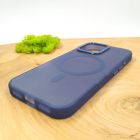 Чохол Baseus Smoke case Matte with MagSafe для iPhone 16 Pacific Blue