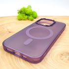Чохол Baseus Smoke case Matte with MagSafe для iPhone 16 Pro Purple