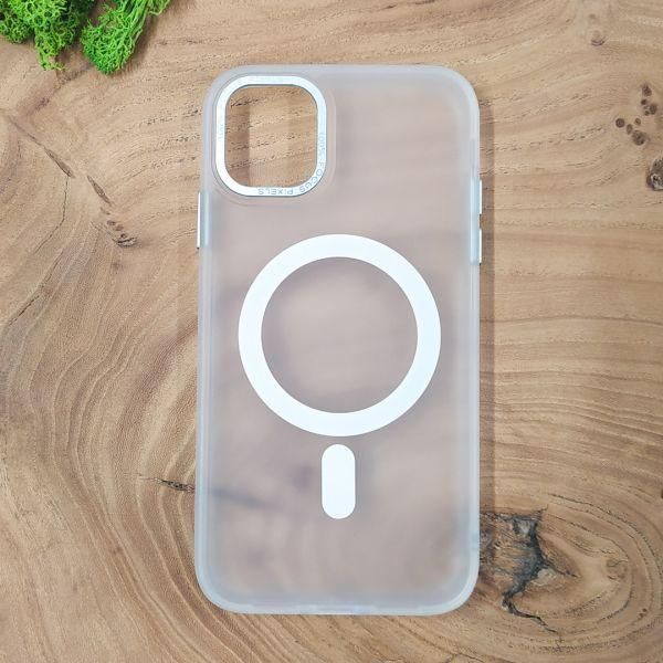 Чохол Baseus Smoke case Matte with MagSafe для iPhone 11 White