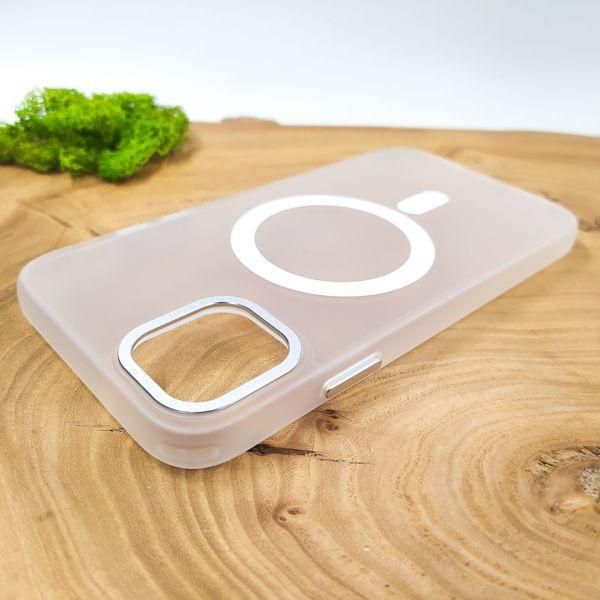Чохол Baseus Smoke case Matte with MagSafe для iPhone 11 White