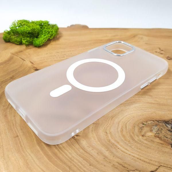 Чохол Baseus Smoke case Matte with MagSafe для iPhone 11 White
