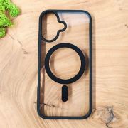 Чохол HOCO Smoke case with MagSafe для iPhone 16 Black