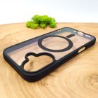 Чохол HOCO Smoke case with MagSafe для iPhone 16 Black