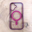 Чохол HOCO Smoke case with MagSafe для iPhone 16 Marsala