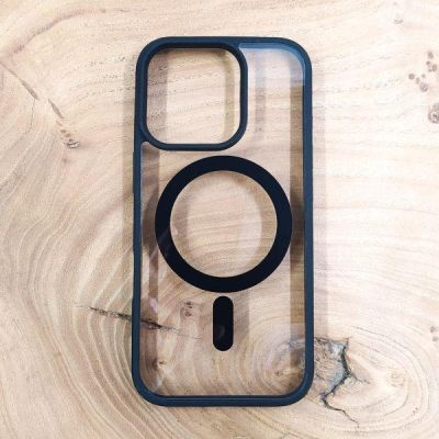 Чохол HOCO Smoke case with MagSafe для iPhone 16 Pro Black
