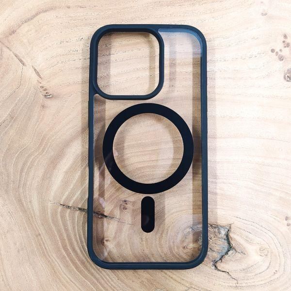 Чохол HOCO Smoke case with MagSafe для iPhone 16 Pro Max Black