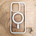 Чохол HOCO Smoke case with MagSafe для iPhone 16 Pro White