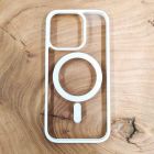 Чохол HOCO Smoke case with MagSafe для iPhone 16 Pro White