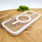 Чохол HOCO Smoke case with MagSafe для iPhone 16 Pro White