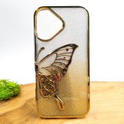 Чохол USAMS Butterfly case для iPhone 16 Gold