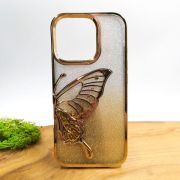 Чохол USAMS Butterfly case для iPhone 16 Pro Max Gold