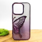 Чохол USAMS Butterfly case для iPhone 16 Pro Dark Purple