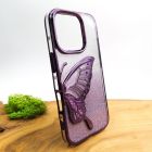 Чохол USAMS Butterfly case для iPhone 16 Pro Dark Purple