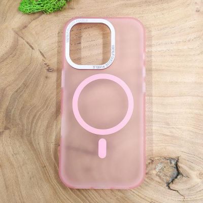 Чохол Baseus Smoke case Matte with Magsafe iPhone 16 Pro Max Pink